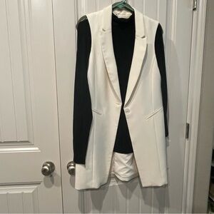 WHBM Elegant White Womens’ Vest